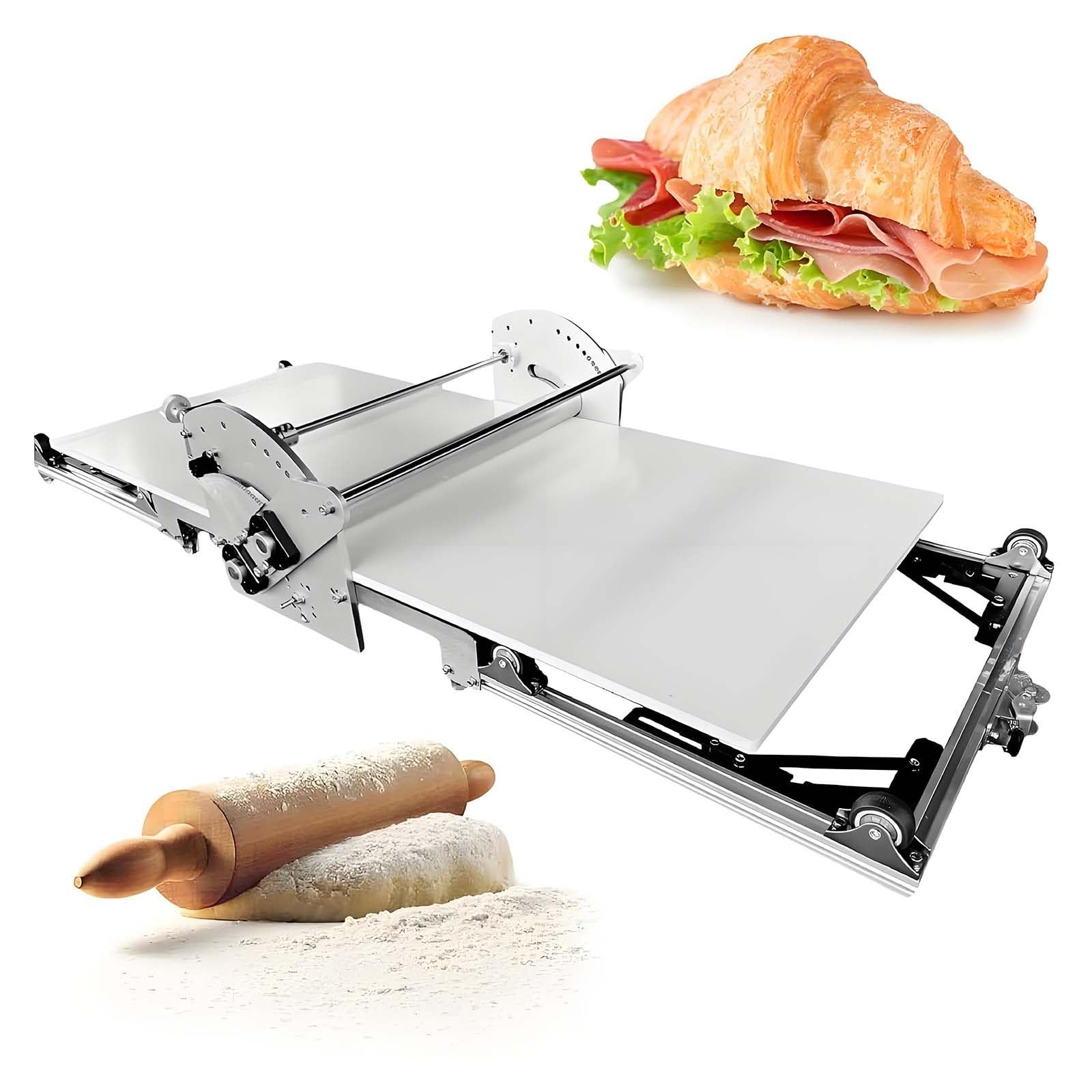 Laminadora automática para masa de croissant, hojaldre y pizza