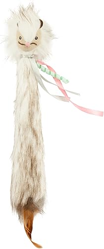 Miniatura 13 de SmartyKat Chitter Critter Squirrel - Juguete de peluche con sonido electrónico para gatos, con batería - Gris, talla única