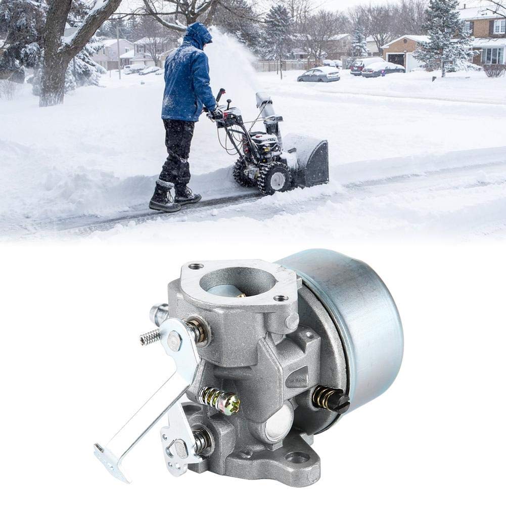 KIMISS Carburador para motosierra de nieve, compatible con modelos 632076, 632230, 632272 y 631828, repuesto de alta calidad, fácil instalación, carburador para motor