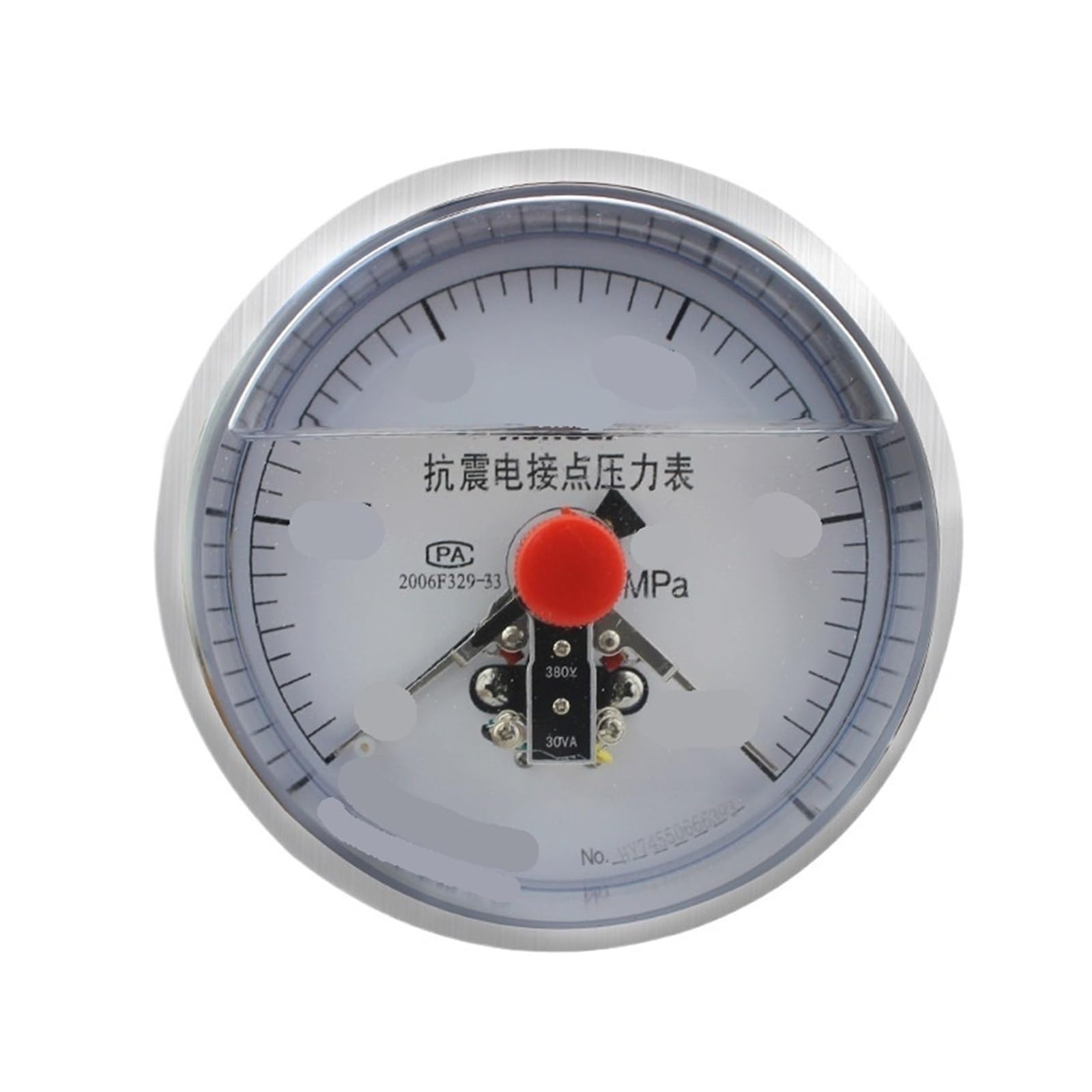 Manómetro de contacto eléctrico asistido magnéticamente antivibración YTNXC-150ZT(0～16 MPA)