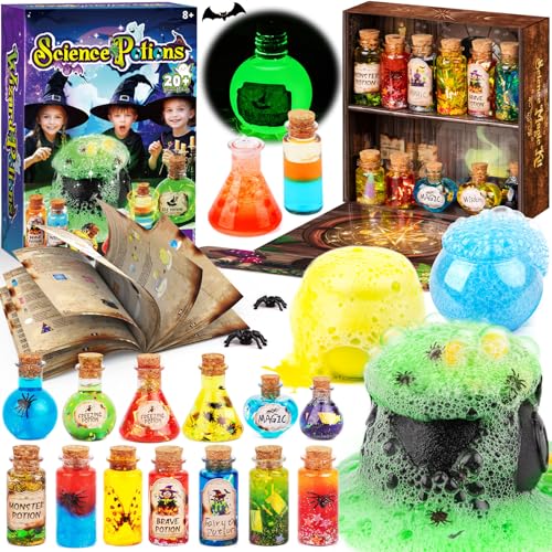 Mostof Kits de Pociones de Mago para Niños, Mezcla 20 Pociones