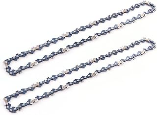 MAXMAN 12-Inch (30cm) Chainsaw Chain - 45 Drive Links, 3/8" LP, 0.050"(1.3 mm) Gauge, 2 Pack - Compatible for Chainsaw Echo, Greenworks, Tanaka, Husqvarna, Poulan, Makita, Stihl.