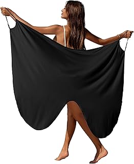 Womens Butterfly Swimsuit Cover Up Beachwear Spaghetti Strap Wrap Dress Lightweight Sarong Coverups S-XL - Buy now