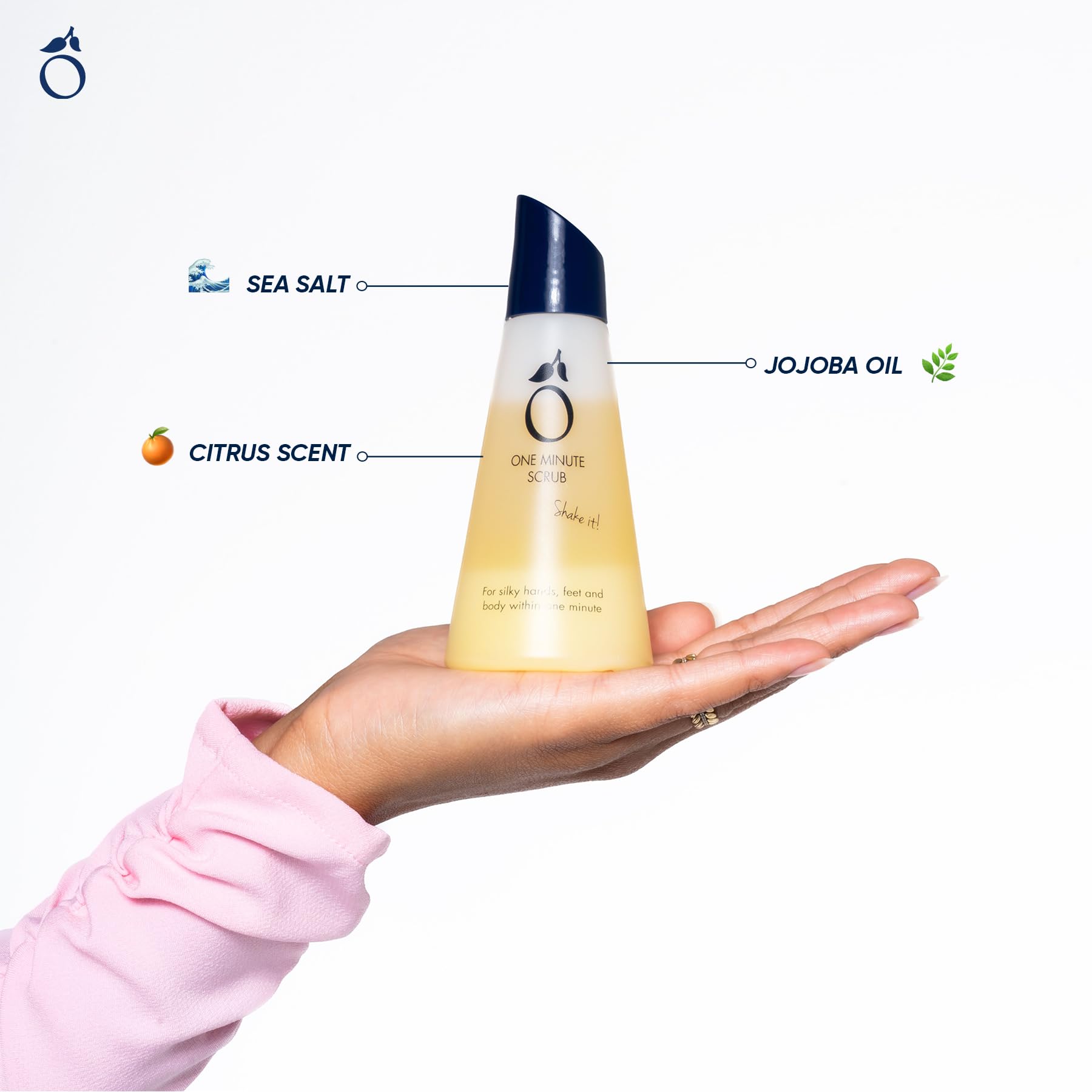 Herome Jednominutowy Peeling do Manicure 120ml – Naturalny peeling z olejkami, orzeźwiającym aromatem cytryny i pomarańczy, nawilża dłonie, skórki i paznokcie, idealny także do łokci, kolan i stóp.