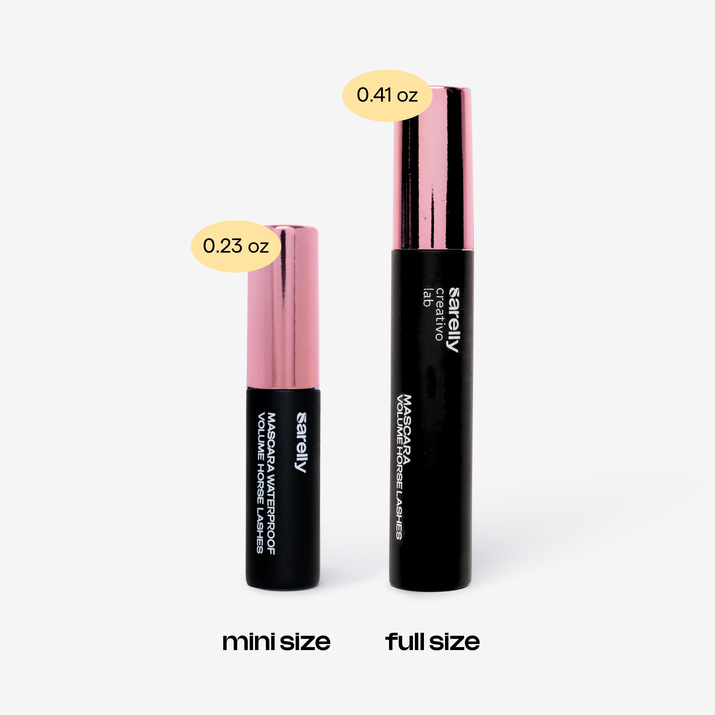 SARELLY Horse Lashes Waterproof Volumizing Mascara