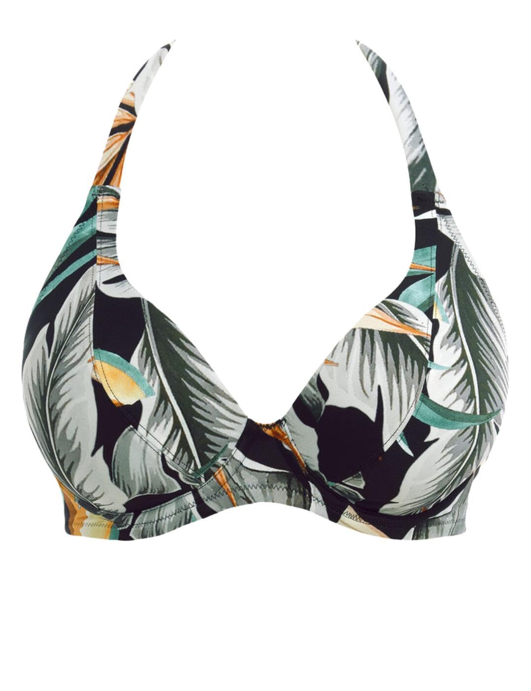 Fantasie Bamboo Grove Underwire Halter Bikini Top Haut Femme