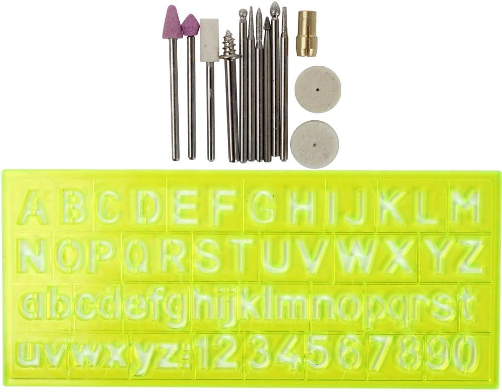Trademark Tools 75-TJ9903 Mini 12V Electric Drill with Rotary Tool Set