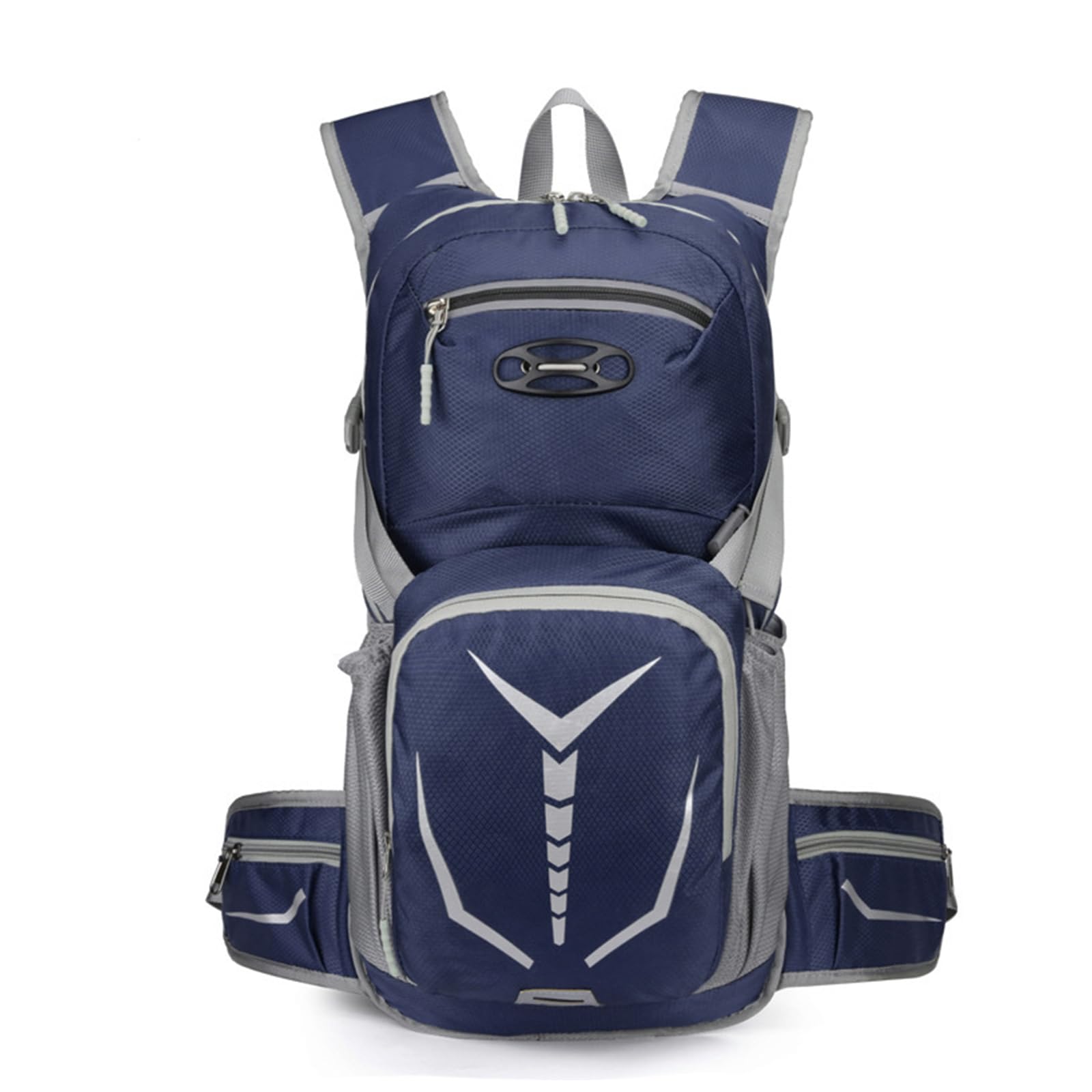 PORRASSO Hiking Backpack Waterproof Daypack 20L Rucksack Breathable Backpack for Women Men Trekking Cycling Climbing Outdoor Sports Dark Blue