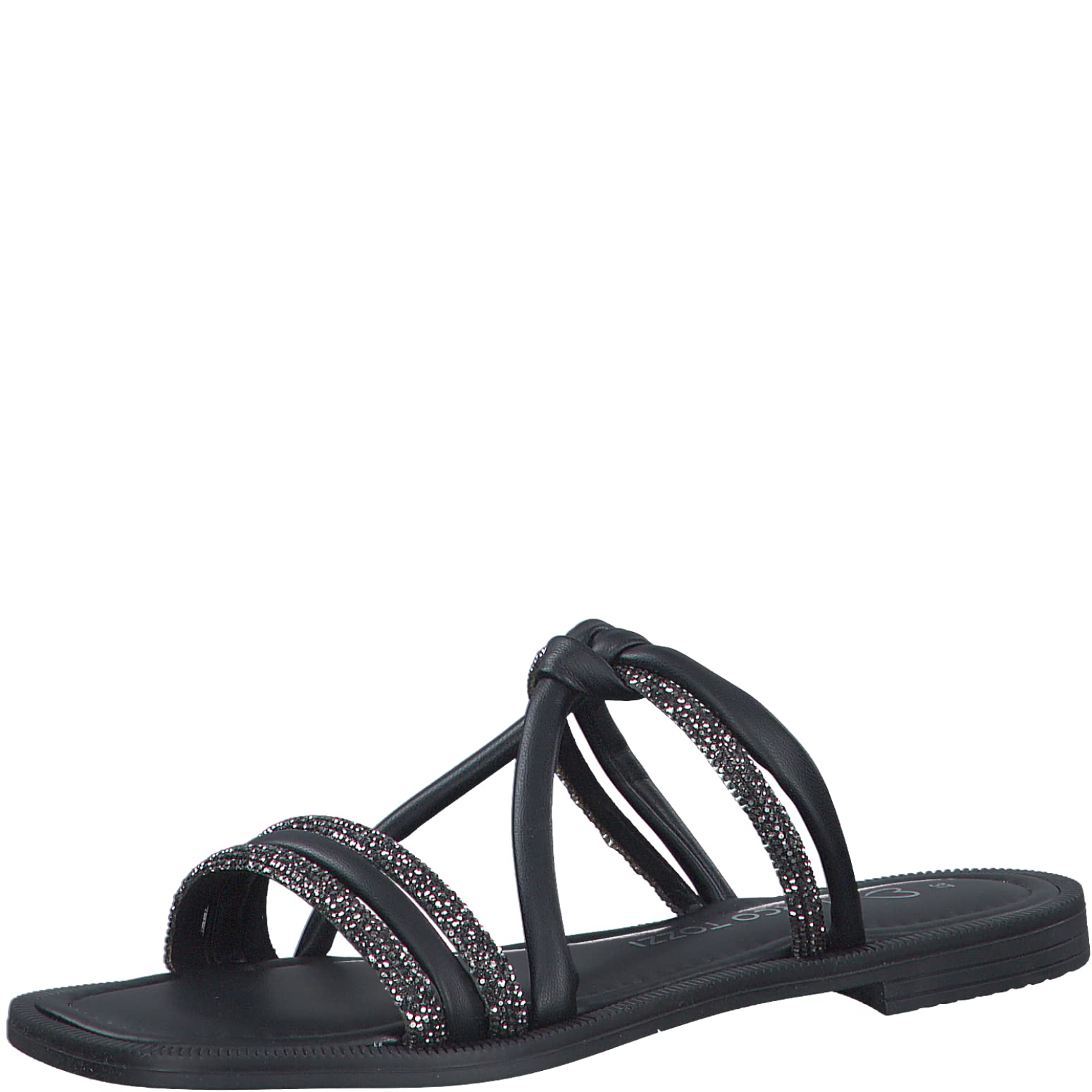 MARCO TOZZI Women's 2-2-27130-30 Mules, Black (Black Comb), 6 UK