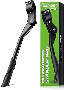Ruayia Fahrradständer Universal - Rutschfester Seitenständer Für 24-29 Zoll Räder
