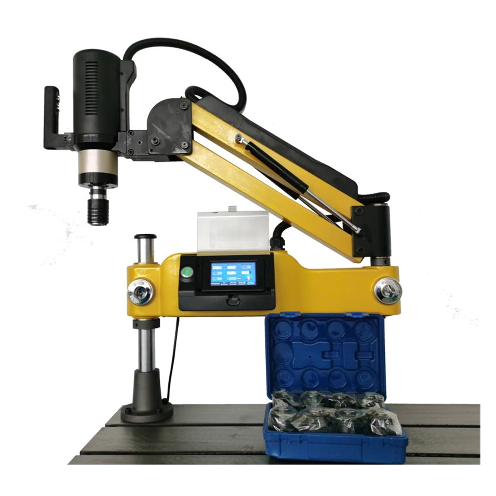 Máquina De Roscar Eléctrica Tipo Universal M3-M30 AlineacióN Precisa De Los Agujeros