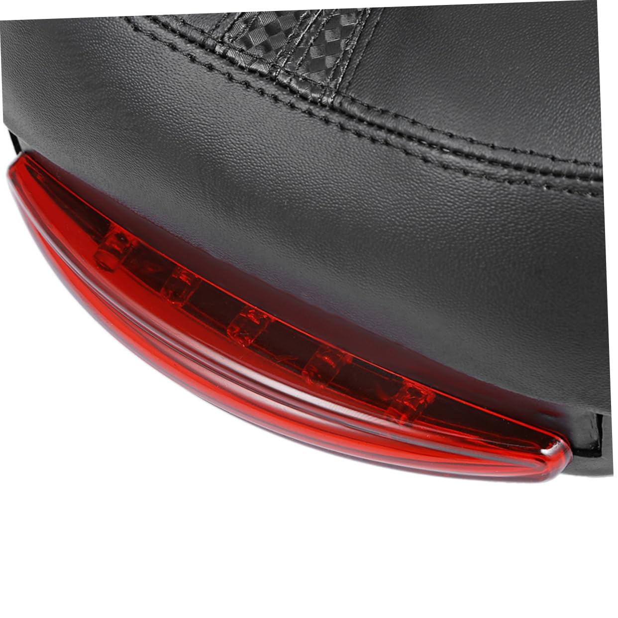 Selle De Vélo VTT avec Coussin Creux Confortable Et Lumière Intégrée Assise Amortissante pour Siège Extérieur Coussin Siège Vélo Noir