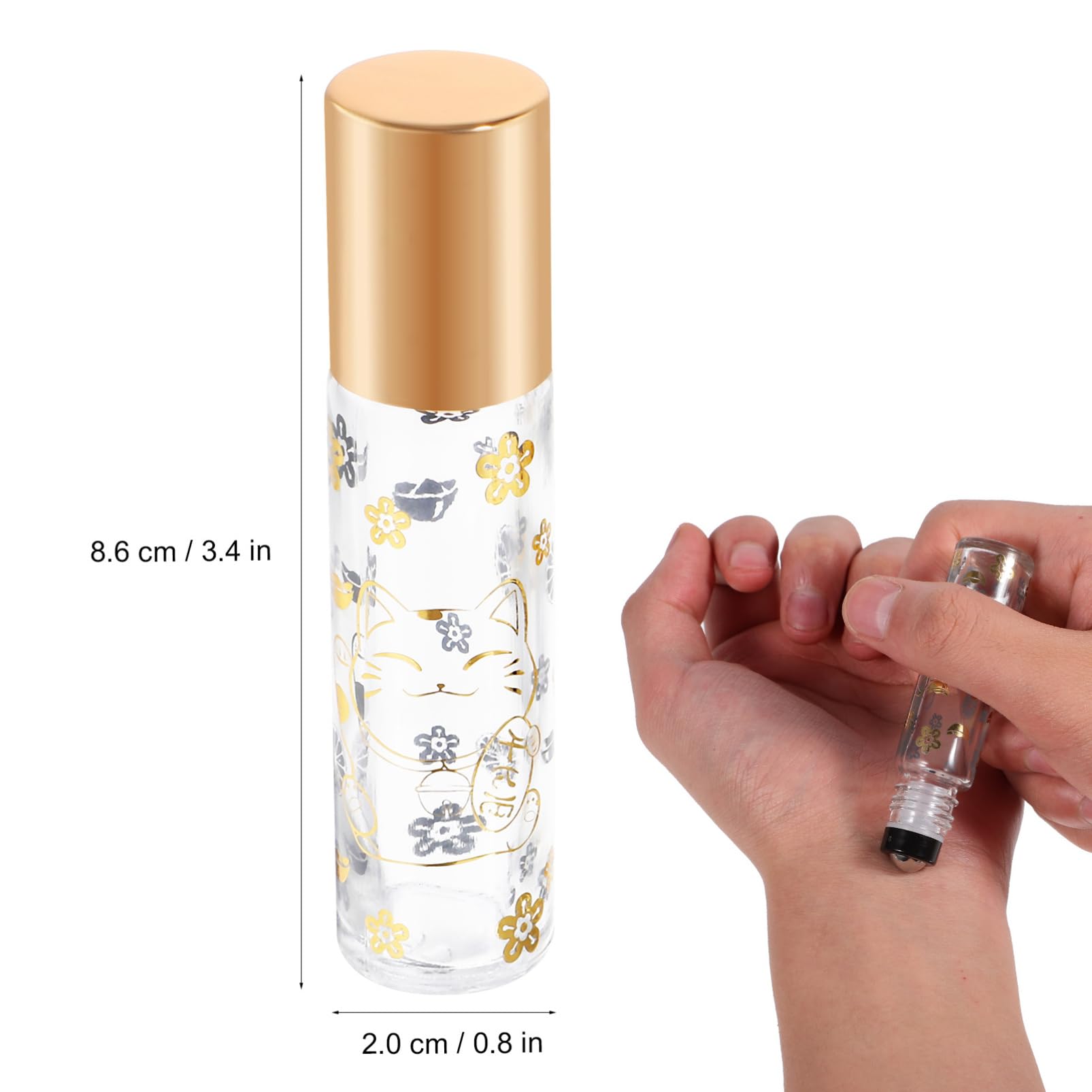 Didiseaon 4 Set Bottiglia A Travel Size Bottles Travel Bottles Bottiglia Da Viaggio Flaconi Per Campioni Di Profumo Idro Contenitori Bottiglie Di Profumo A Bicchiere 12 Pezzi * 4