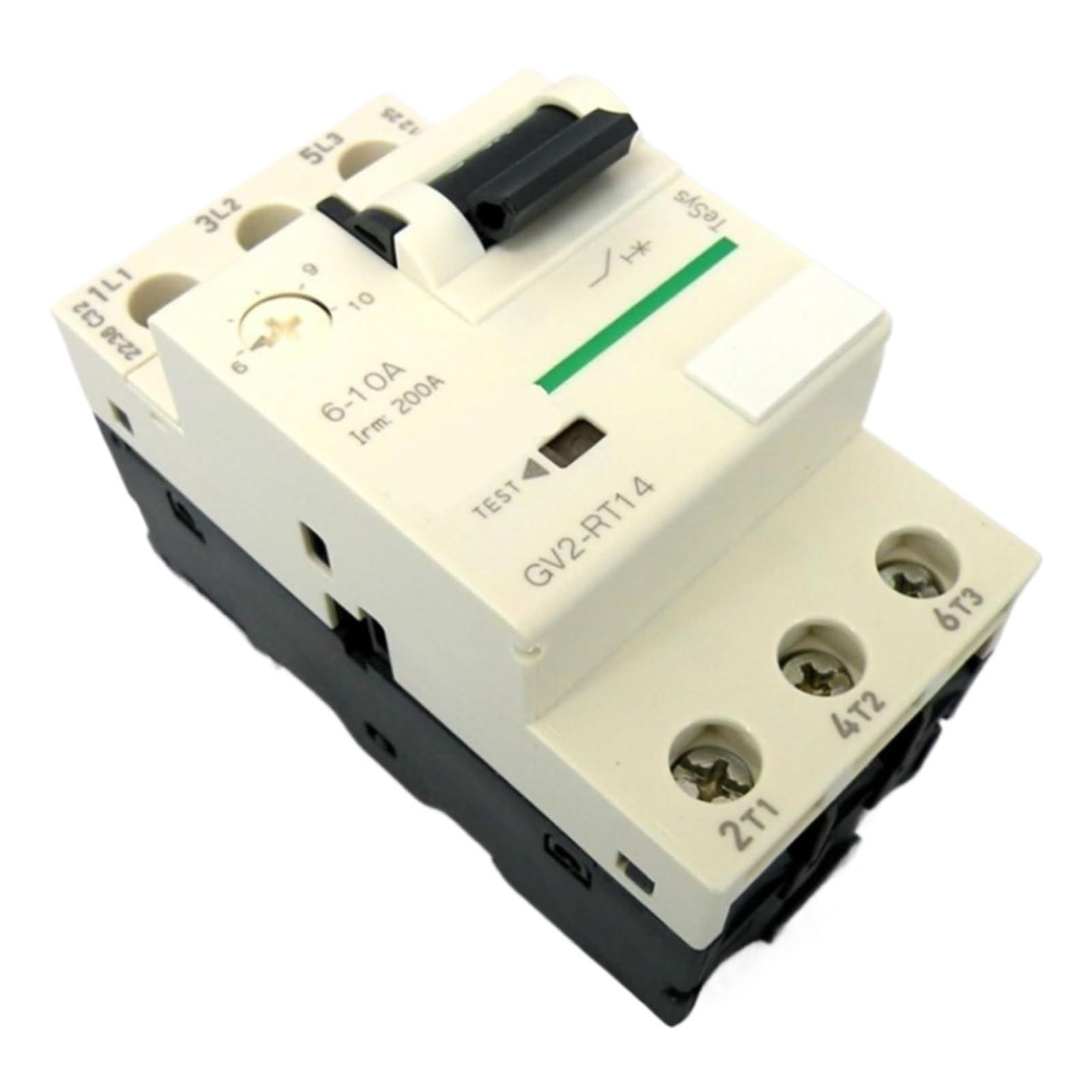 CLBSWYEJK GV2-RT14 GV2RT14 circuit breaker,GV2, 3P, 6-10 A, screw clamp terminals