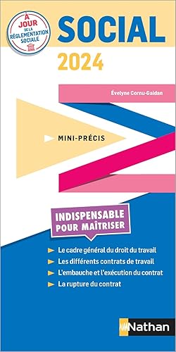 Social - Mini-Précis 2024 - La collection indispensable pour maitriser l'essentiel