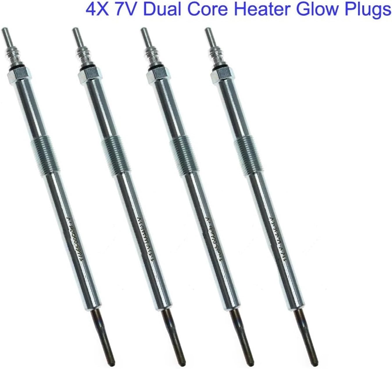 Heater Plug Glow Plug For Koleos I 2008 2009 2010 2011 2012 2013 4X 7V Parking Heater Glow Plug Replacement Accessory 8200561251 7485133643