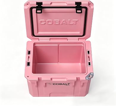 Cobalt 25 Quart Roto-Molded Super Ice Cooler | Large Ice Chest Holds Ice Up to 3 Days |