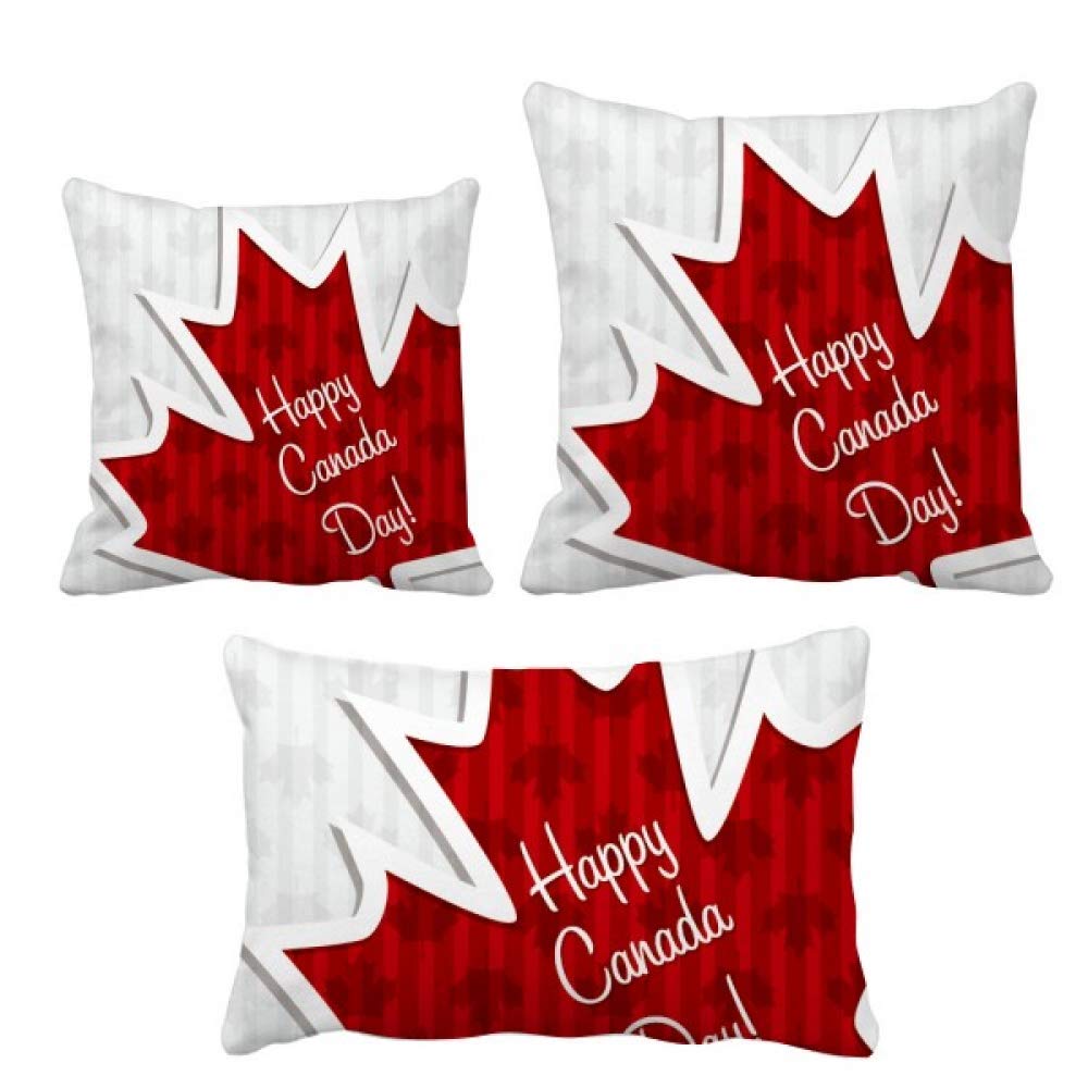 Housse de coussin feuille d'érable pour décorer votre canapé le 4 juillet