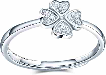 Tuscany Silver Anello da Donna in Argento Sterling (925) con Tuscany Silver Anello da Donna in Argento Sterling (925) con