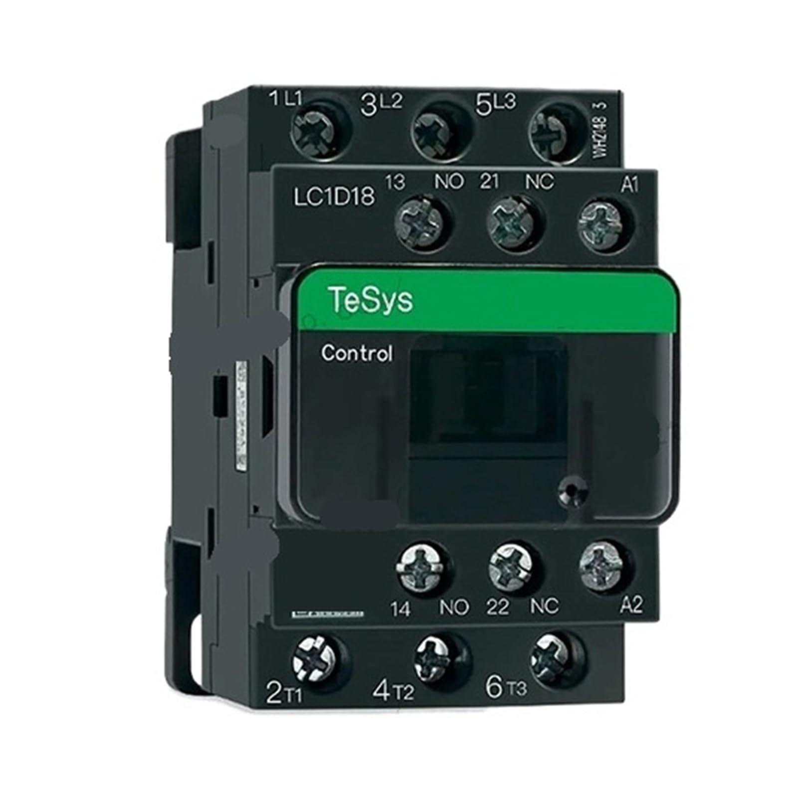 Contacteur tripolaire AC LC1D18U7C évite les surcharges moteur 18A