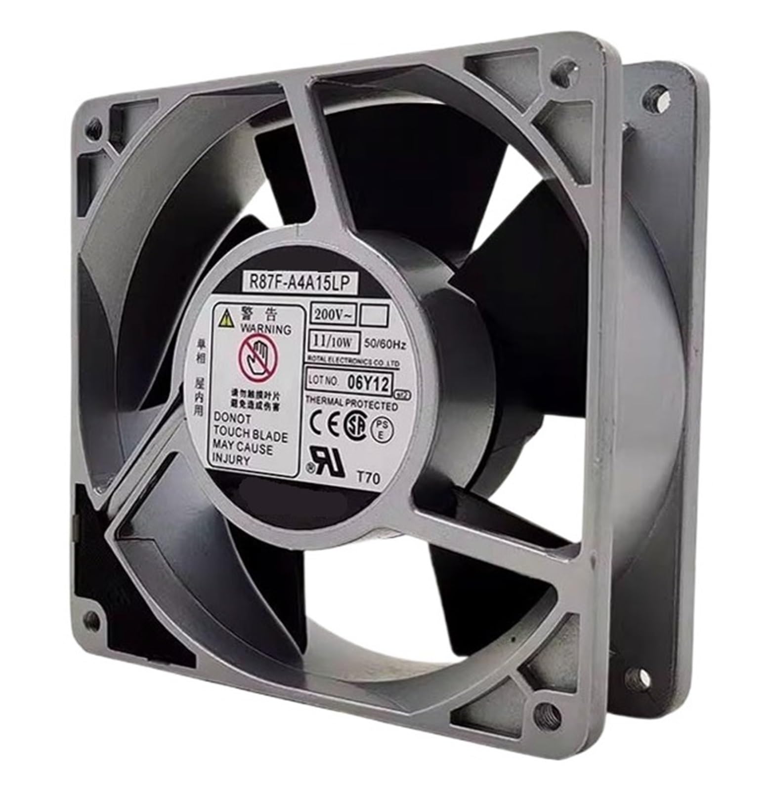 LZIKKGKI R87F-A4A15LP AC 220V 11/10W 12038 120 * 120 * 38mm 12cm COOLING FAN
