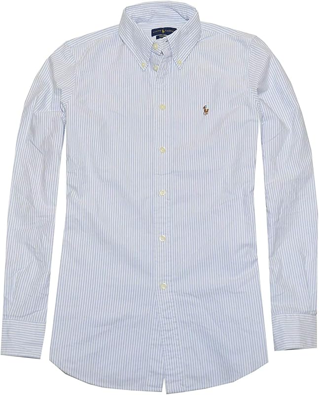 Ralph Lauren Camisa Oxford de ajuste clásico con botones para mujer