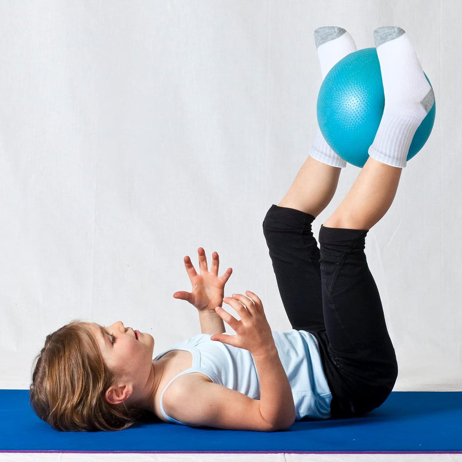 JAMEGIO Boys Crew Socks 6 Pairs White Cotton Athletic Socks for Toddlers Boys Girls - Image 2