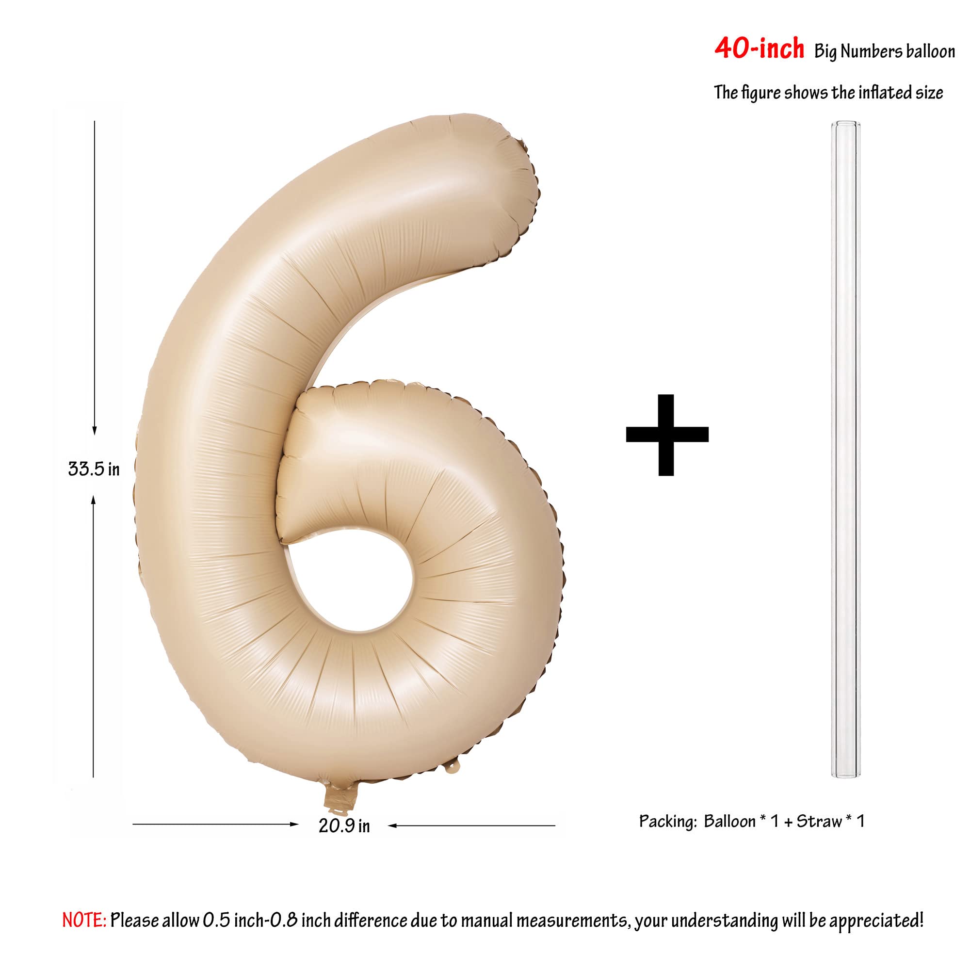 Red 0 balloon 40 Inch Giant Helium Foil Number 0 to 9 Red Balloon Birthday Wedding Party Digital Decorations (Number 0) — view 564