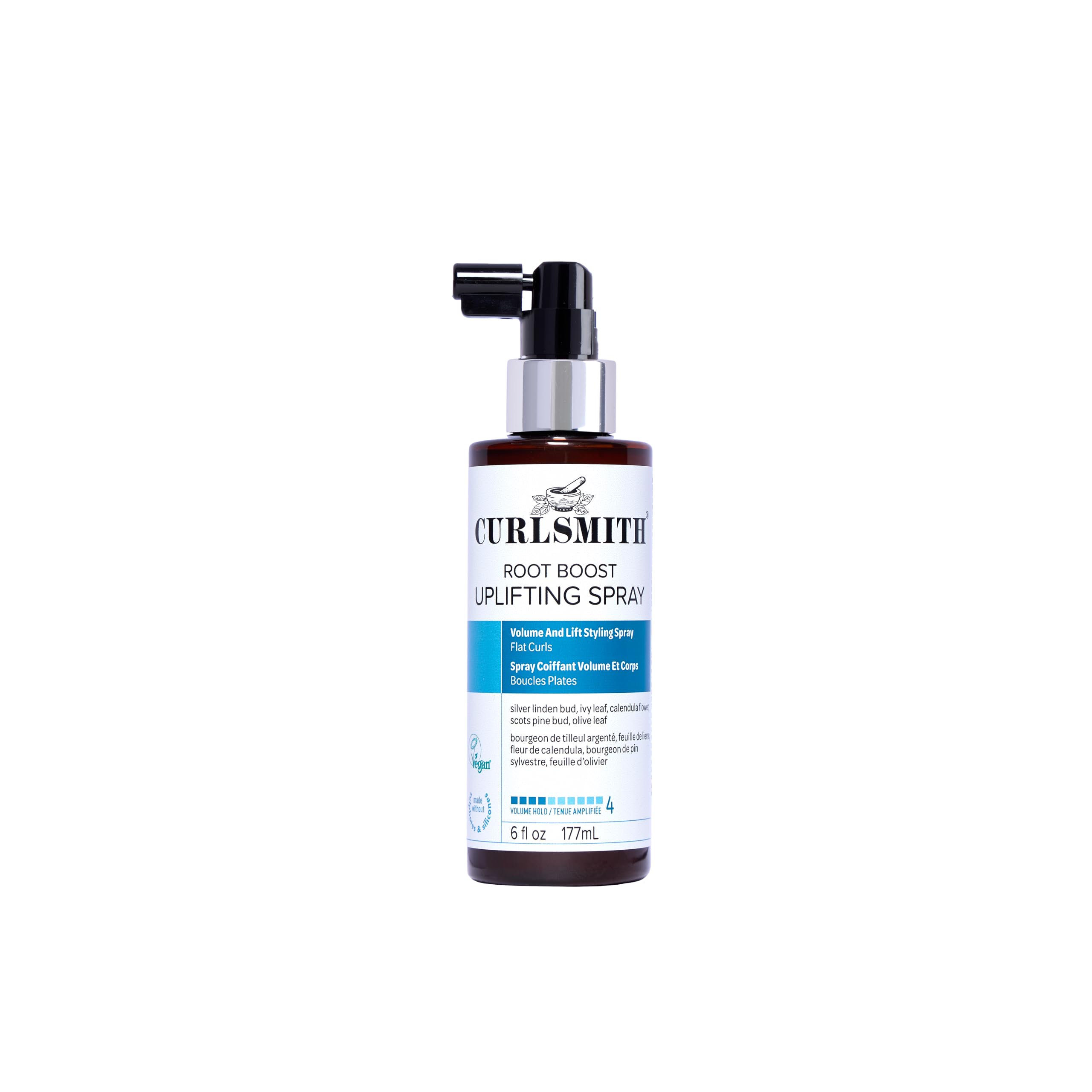 Curlsmith - Root Boost Uplifting Spray, Volumizing Styling Spray, Medium Hold, for Wavy, Curly or Coily Hair, Vegan (177ml/6fl oz)