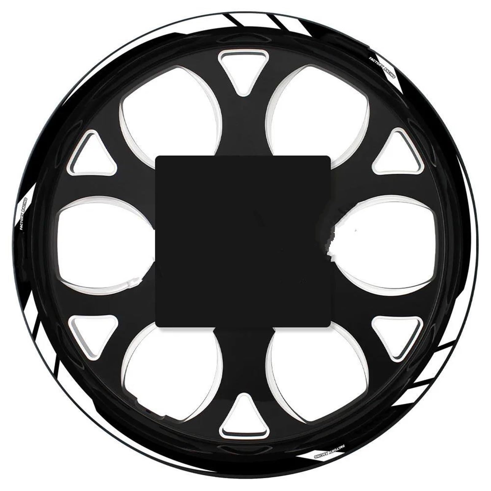Motorcycle Reflective Wheel Stripe Sticker Set Waterproof Rim Decals for CBR 650R 600 RR 1000RR 650F 500R
