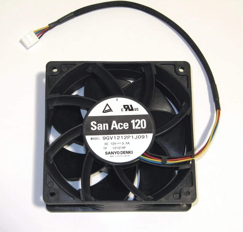 【１０個】San Ace DCファン/120mm Amazon.com: AJSWISH SAN Ace 120 3.0 Amp 12 Volt 120mm PWM Fan 224