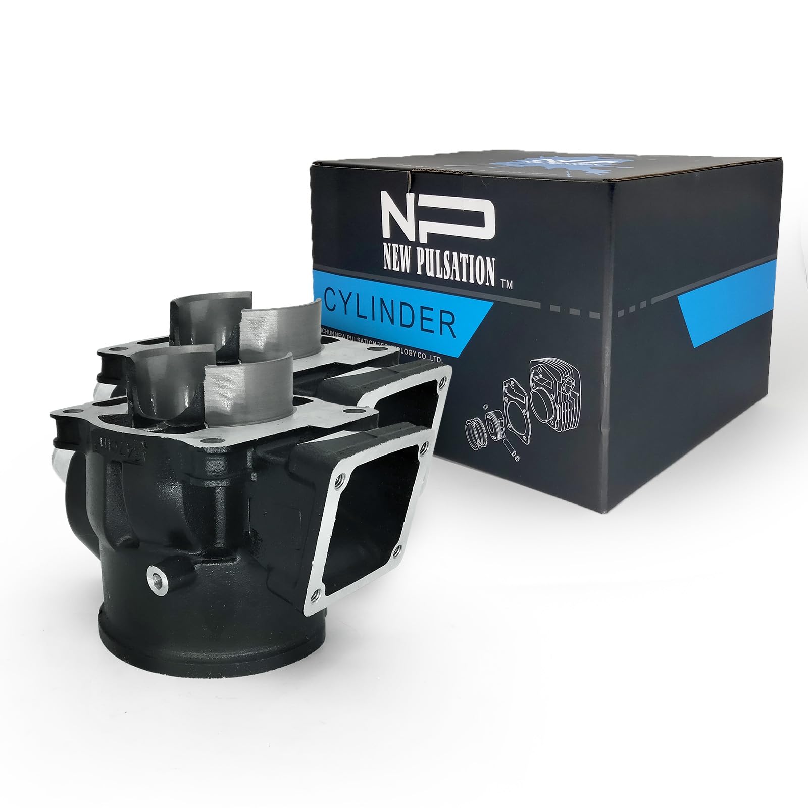 NP NEW PULSATION Cylinder Piston Top End Rebuild Kits for Banshee