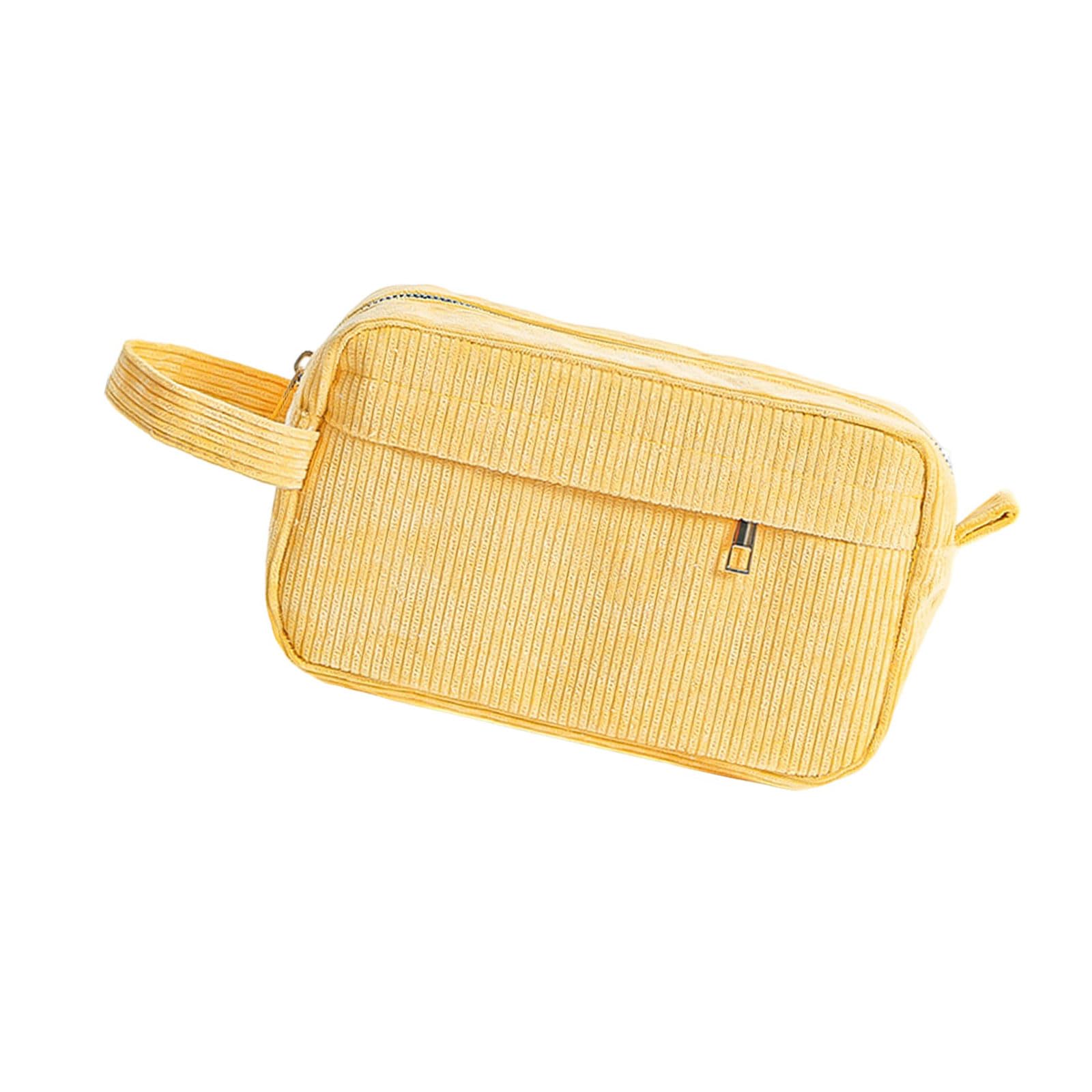 Buxuaaaa Korean Styles Pen Bag Corduroy Pen Case Large Capacity Pencil Bag Aesthetic Pencil Case School Supplies Large Capacity