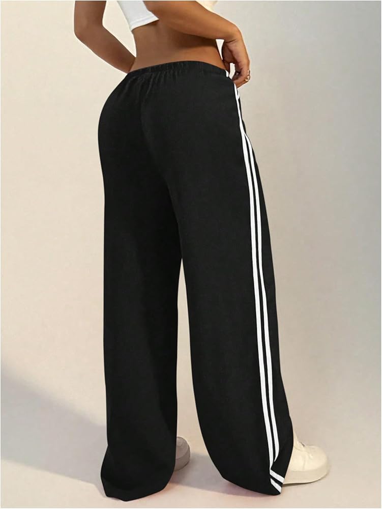 Amazon.com: SHENHE Women's Wide Leg Loose Sweatpants Low Rise Y2k
