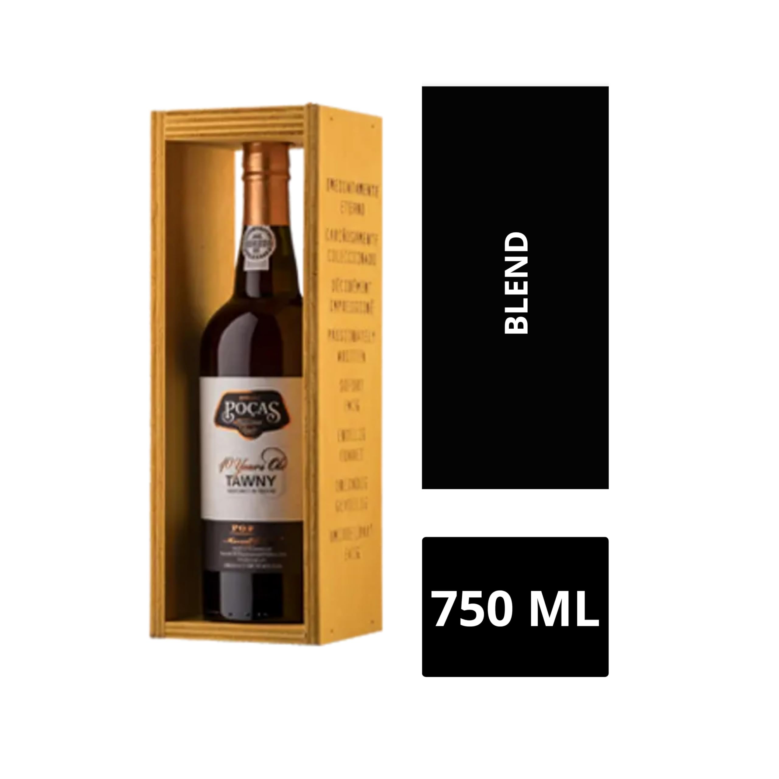 PORTO Manuel Poças | 40 YEARS OLD Tawny | ASTUCCIO IN LEGNO | 75cl - 20% Vol