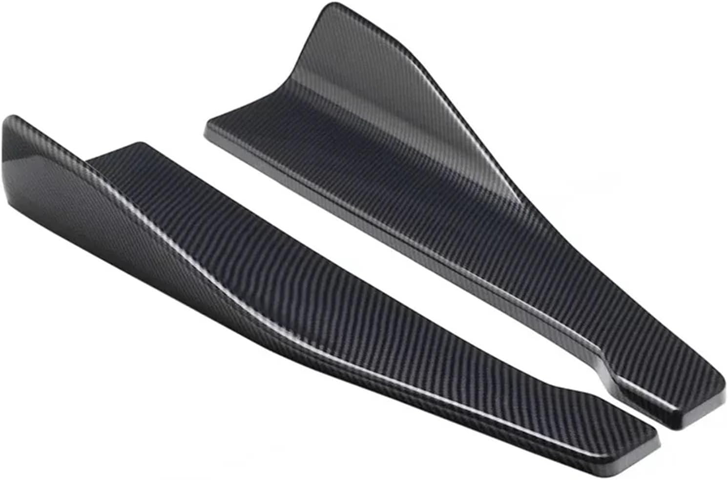 Universal Car Side Skirt Bumper Spoiler Splitter Protector Compatible With Suzuki Jimny Toyota Avensis T25 Accessories Challenger(Carbon)