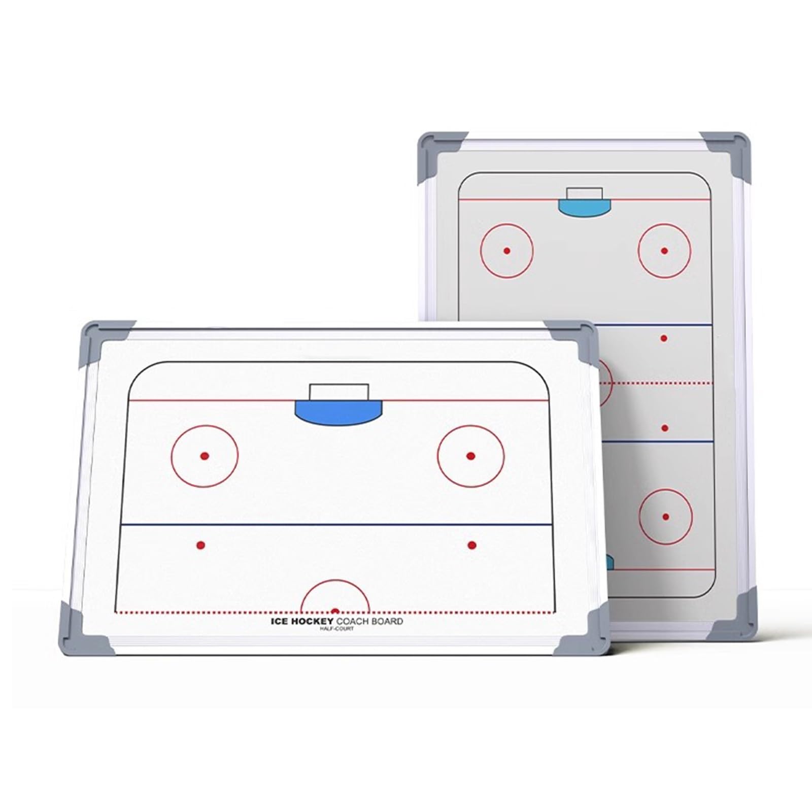 Palla Hockey Su Ghiaccio Lavagna Tattica Magnetica,Tavola Allenamento, Tavola Strategica Portatile, Cartellina Portablocco per Allenatore, Lavagna Cancellabile, per Competizione E Allenamento