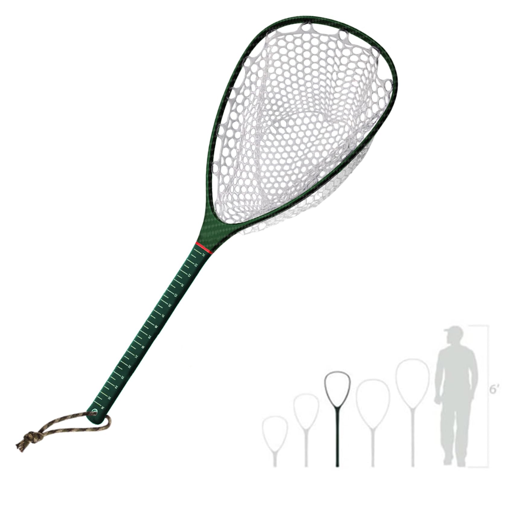 Amazon | Riverrunsカーボンファイバーランディングネット - フライ