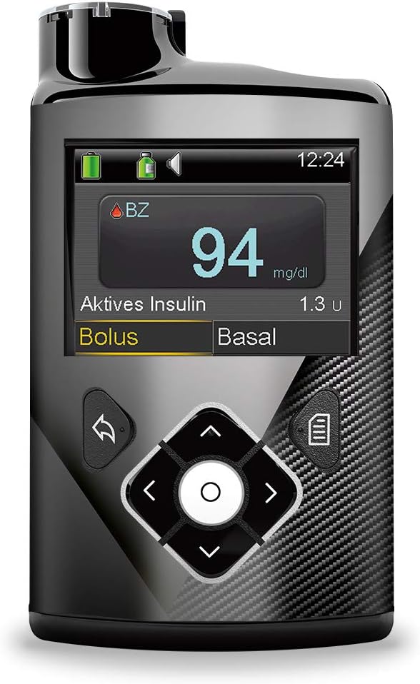 Carbon - Sticker Skin for Medtronic Minimed