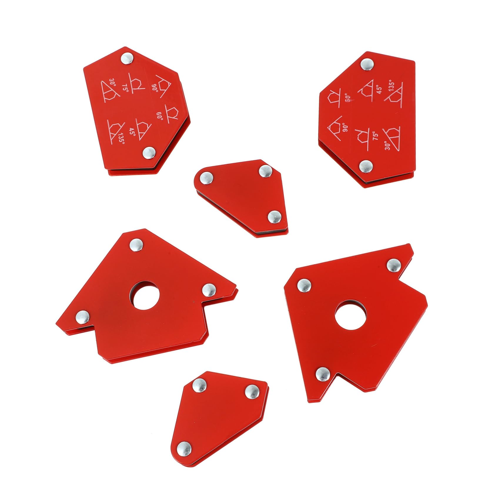 POPETPOP 1 Set Posizionatore Magnetico per Saldatura Design Multi Utensili Resistenti e Facili da Usare per Saldature e Assemblaggi Adsorbimento Materiale Sicuro