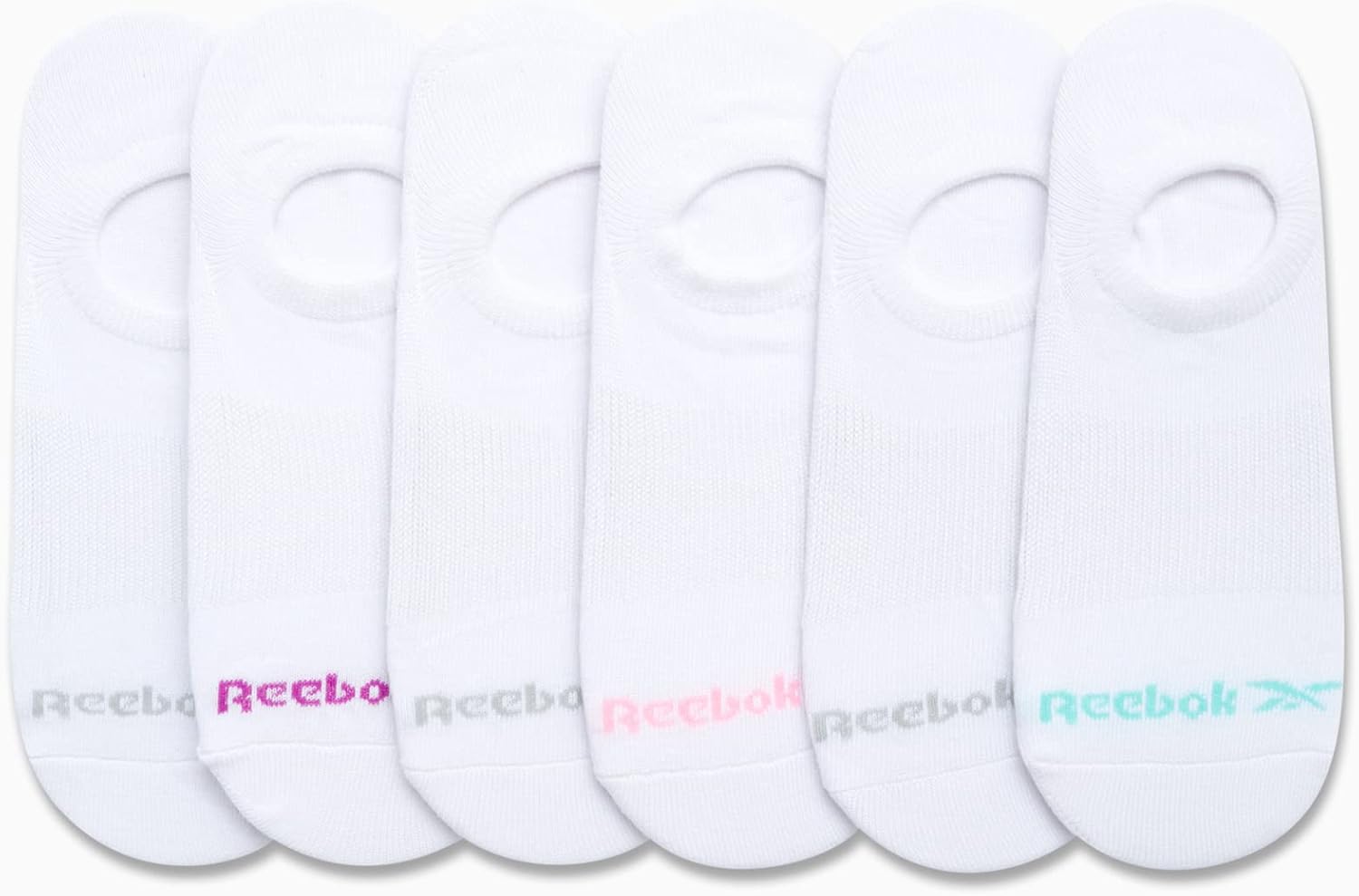 Reebok Women's Athletic Socks - 6 Pack No Show Liner Socks