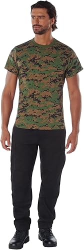 Miniatura 4 de Rothco Camisetas de camuflaje, 3XL, Digital Woodland Camouflage
