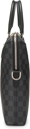 Pre-loved Damier Graphite Porte-Documents Jour, Black