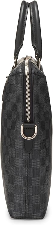 Pre-loved Damier Graphite Porte-Documents Jour, Black