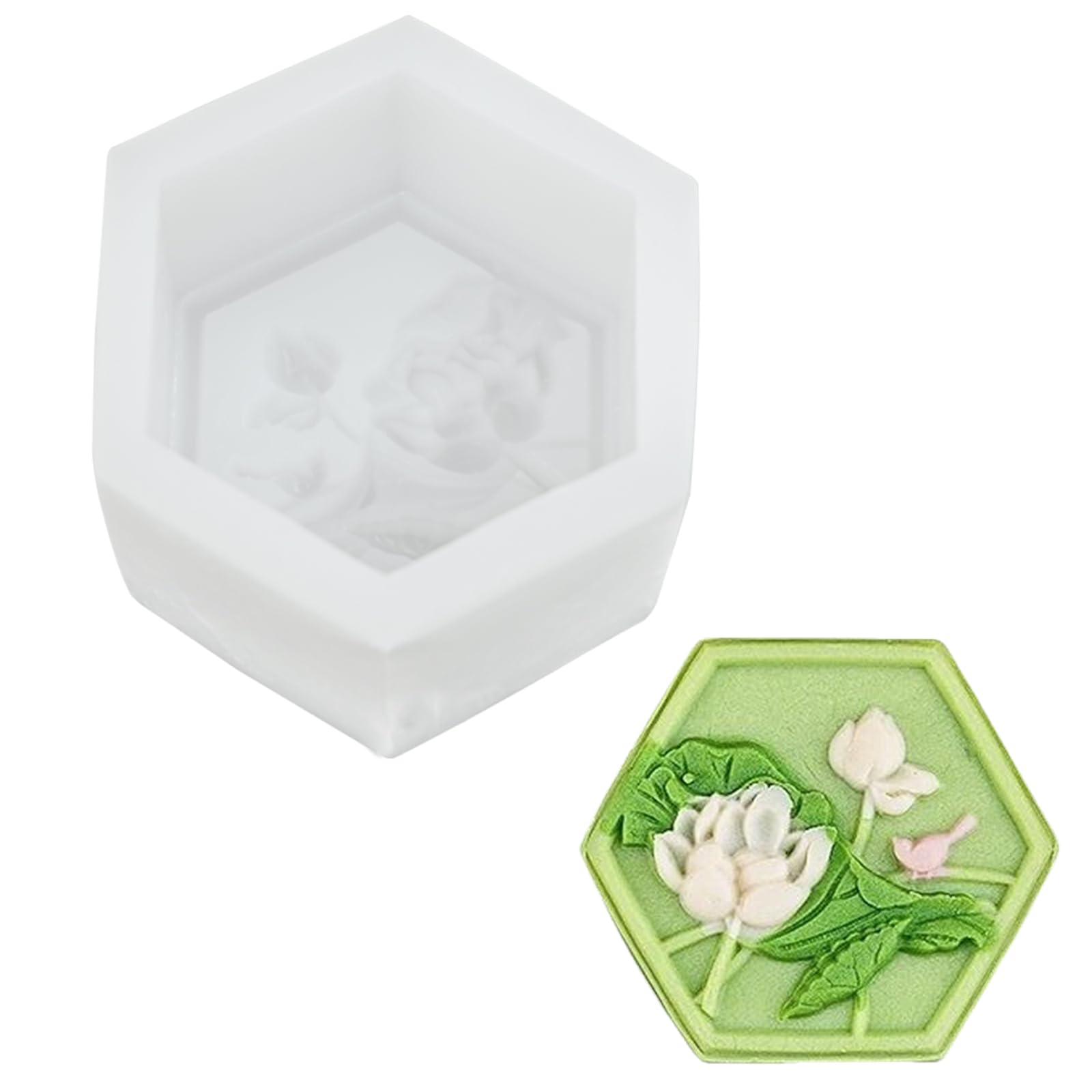 Xinsheinelry Flower Silicone Molds Mousses Cake Molds Decorating Bakings Tool for Making Chocolate Fondants Dessert Mousses Cake Kitchen Bakings Supplies