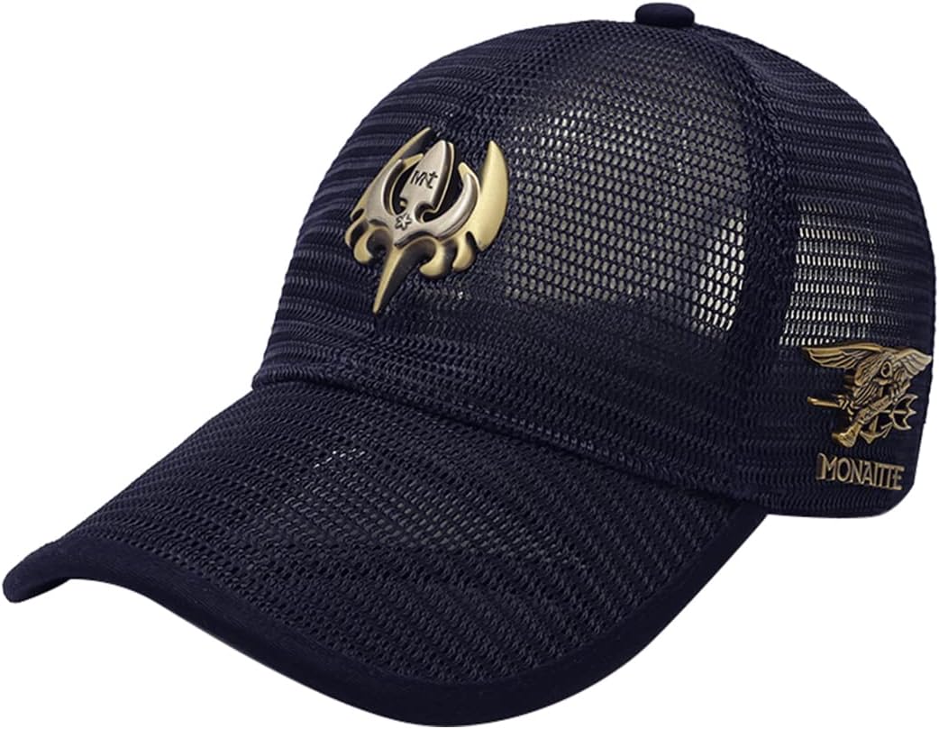 Cool Full Mesh Baseball Cap for Men, Unisex Summer Mesh Baseball Cap