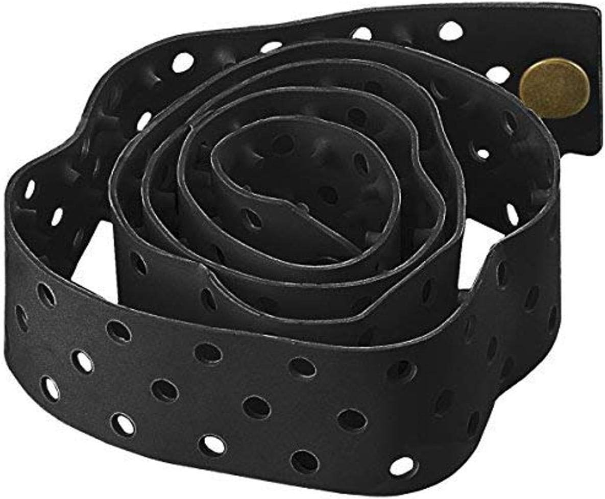 Markwort Flexible Rubber Belt, Black
