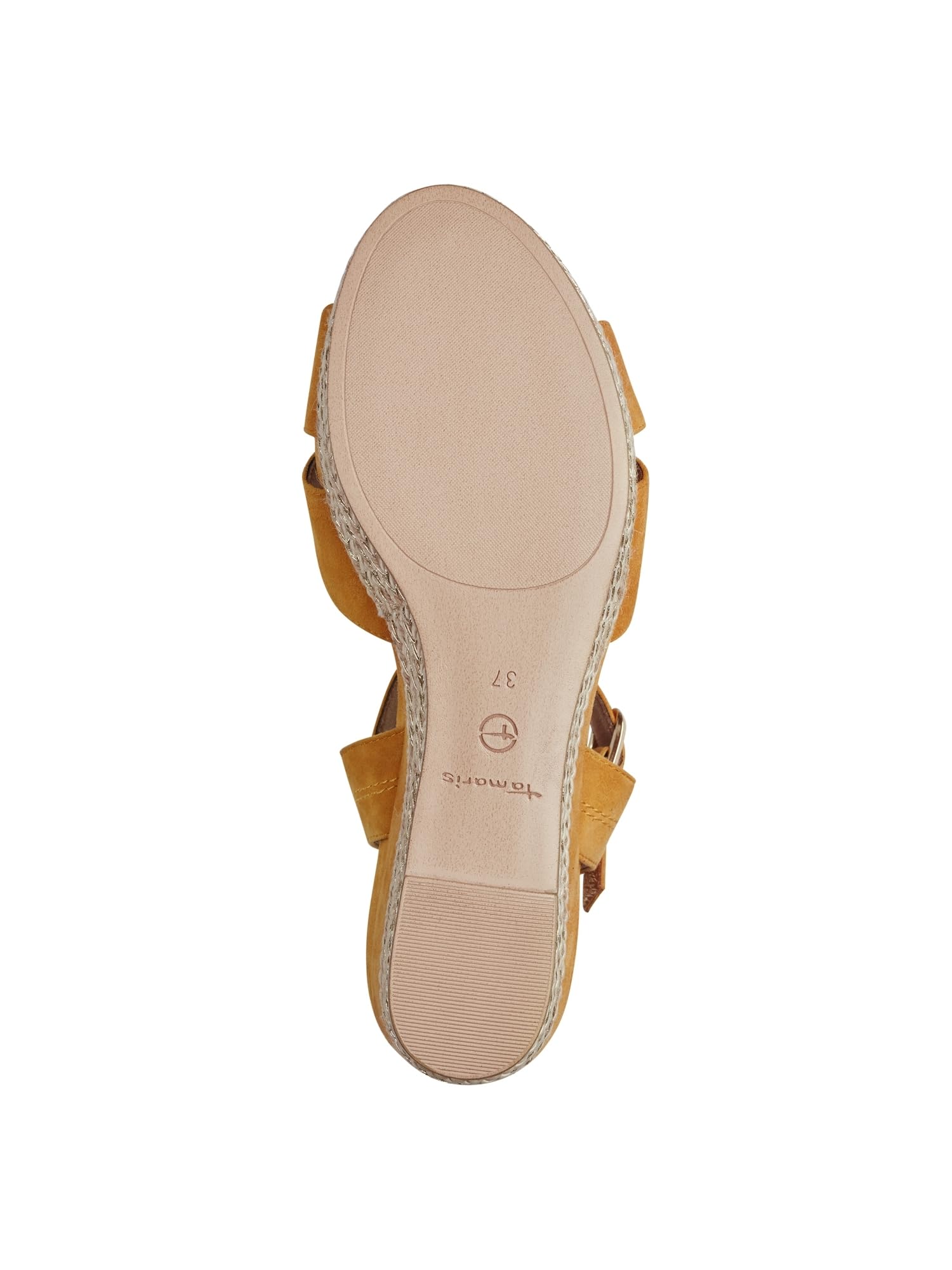 Tamaris Tamaris Damskie 1-28001-42 - Sandał na koturnie Kobiety