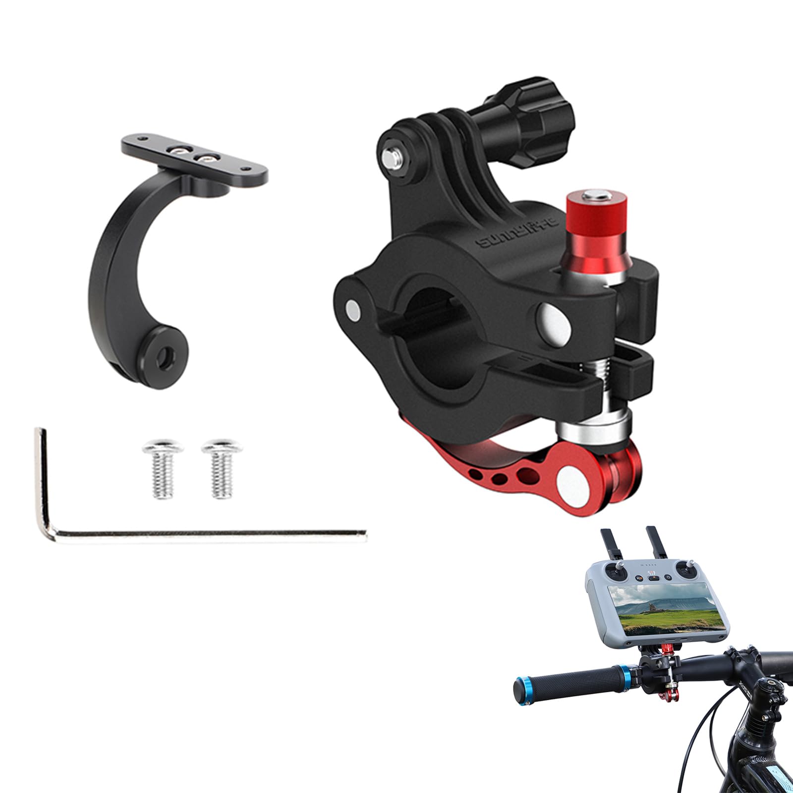 Supporto per bici per telecomando DJI RC 2/RC, supporto per manubrio moto per accessori DJI Mini 3/4 Pro/Air 3S/2S Mavic 3/4 Pro 44 Supporto per bici per telecomando DJI RC 2/RC, supporto per manubrio moto per accessori DJI Mini 3/4 Pro/Air 3S/2S Mavic 3/4 Pro 44