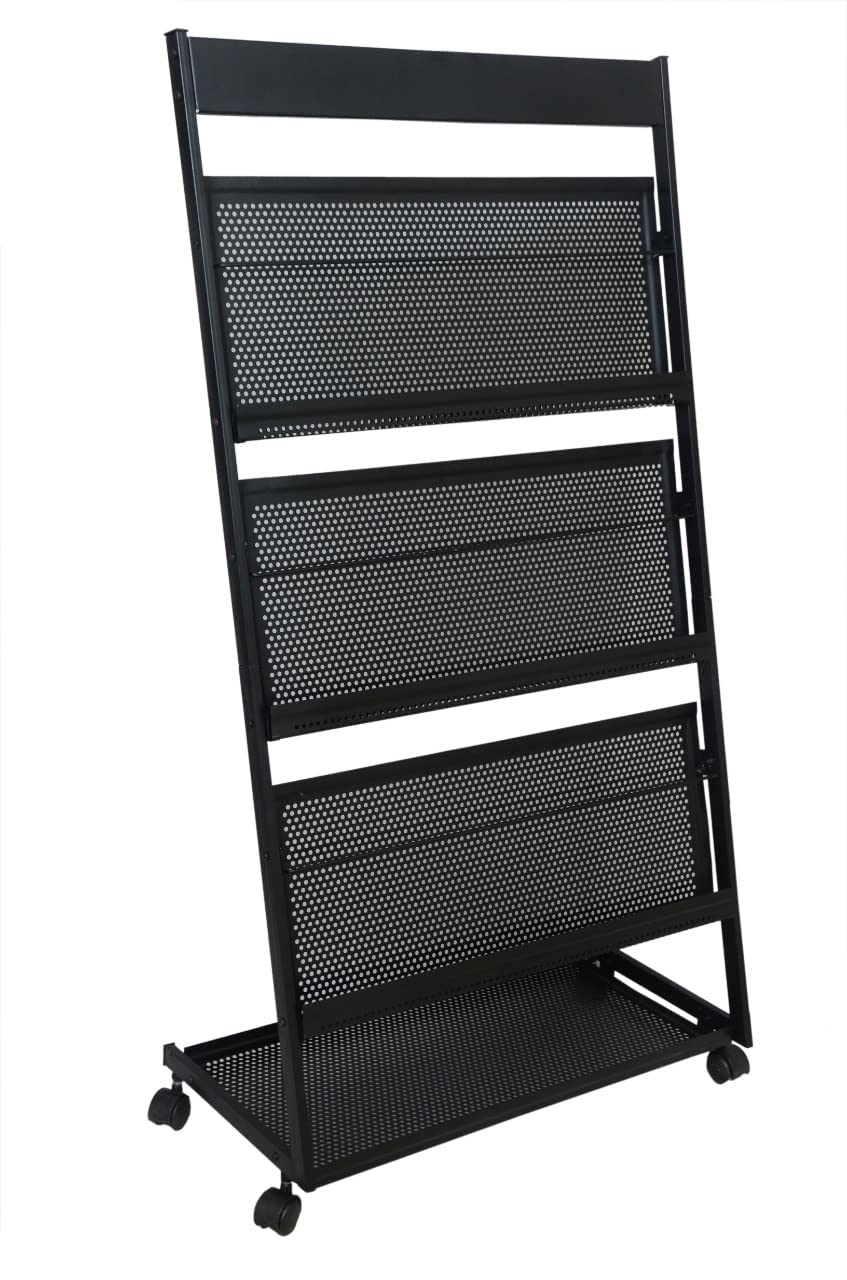 PATHOS INDIA magazine newspaper display stand brochure catalogue rack stand for office